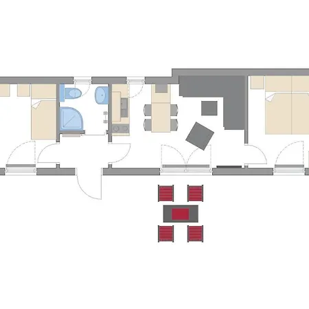 Ferienbungalow Fischerstrand Apartment