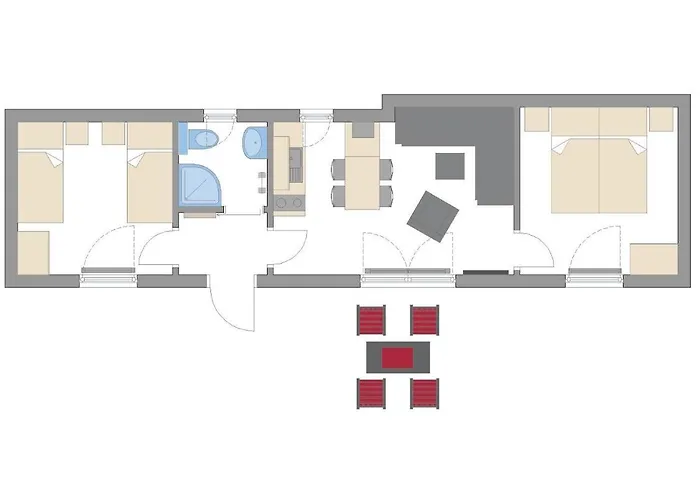 Ferienbungalow Fischerstrand Apartment